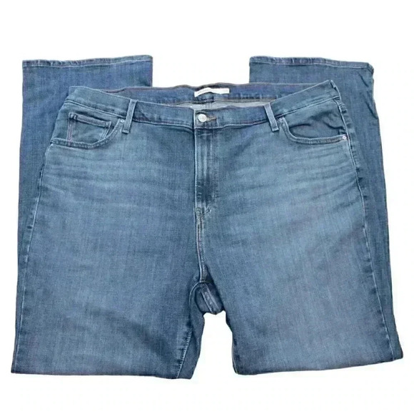 Levi's 725 High Rise Bootcut Jeans Size 22W Medium Wash Stretch Comfort - Picture 1 of 13